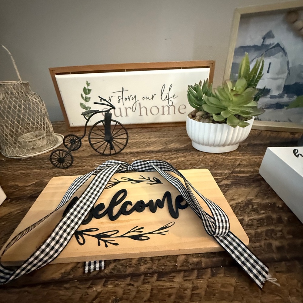 Rustic/Farmhouse Home Decor bundle - Picture 3 of 4
